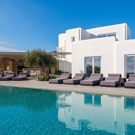 Blue Eye Grand Villa Mykonos Kalafáti Kültér fotó
